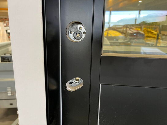 2 Døre med glas rude