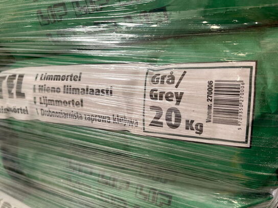 2 Palle med Lip Limmørtel og med Basis Cement