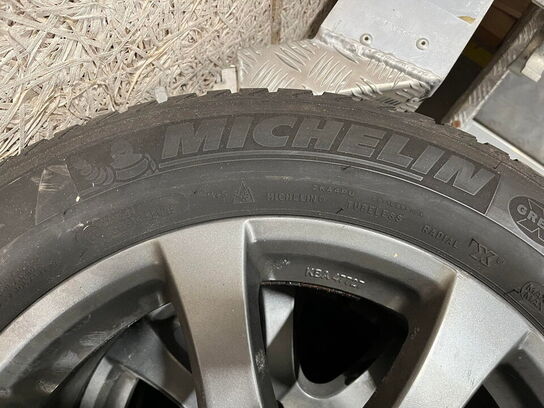 3 Stk. Alu fælger med Dæk