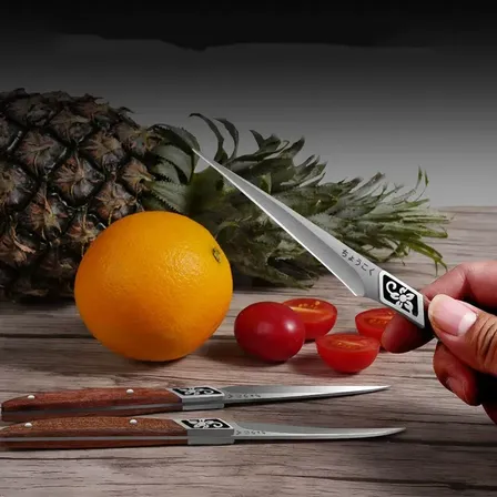 2 sæt Frugtknive – 3 knive – 3Cr13 rustfrit stål