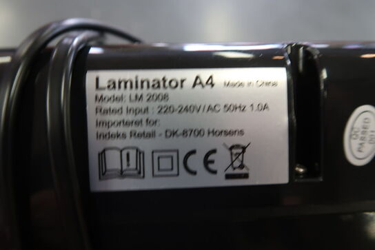 Laminator, Relief