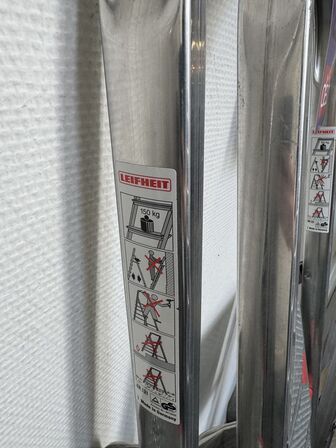2 stk. Leifheit trappestiger