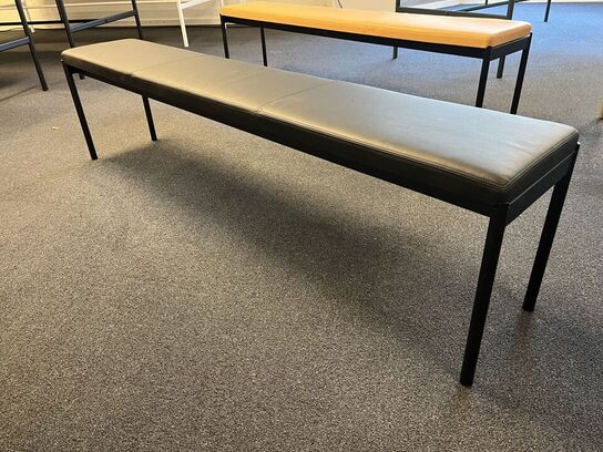 Bench MILLION CPH - MIES - 180x32x47cm - Sort/Sort