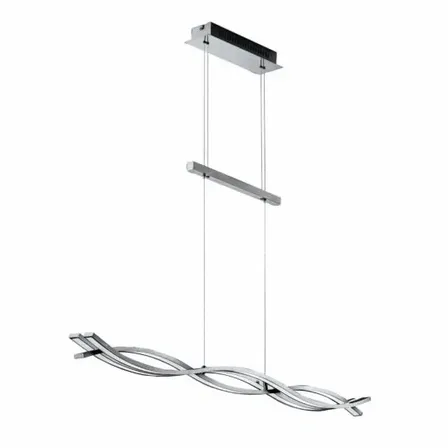 Briloner urbane wave led pendel der kan dæmpes via afbryder i aluminium(ubrugt)