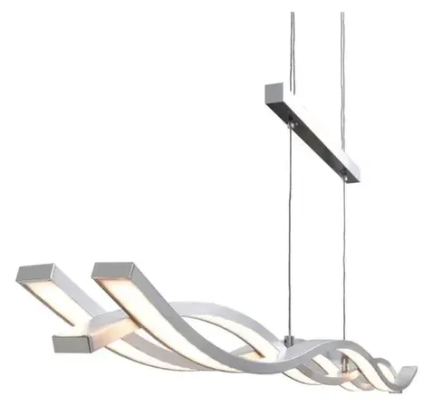 Briloner urbane wave led pendel der kan dæmpes via afbryder i aluminium(ubrugt)