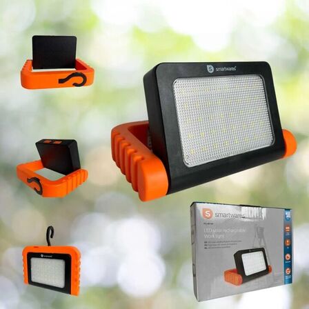 3 stk. smartwares fcl-80144 solcelledrevet arbejdslampe(ubrugt)