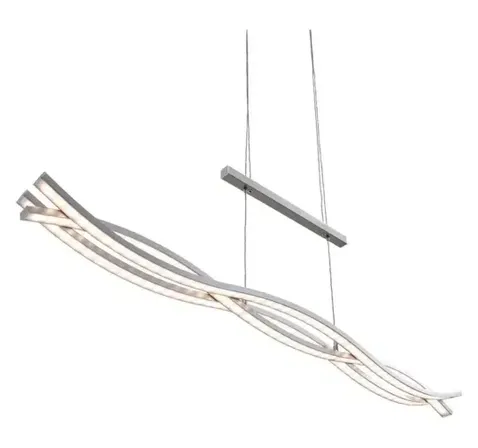 Briloner urbane wave led pendel der kan dæmpes via afbryder i aluminium(ubrugt)