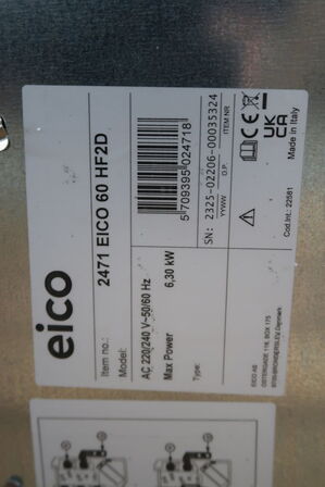 Induktionskogeplade EICO 2471 EICO 60 HF2D