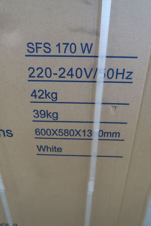 Skabsfryser SCANDOMESTIC SFS 170 W