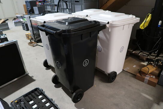 4 stk. skraldespande