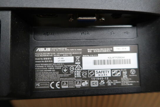 2 stk. computerskærme ASUS VT168