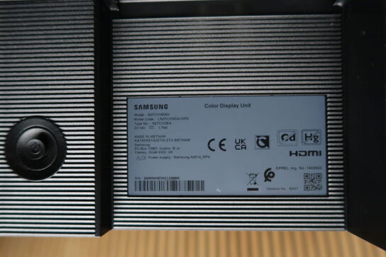 2 stk. computerskærme SAMSUNG S27C310EAU