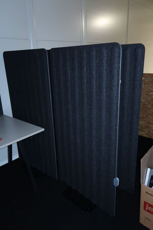 4 stk. afskærmningsvægge