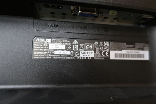 2 stk. computerskærme ASUS VT229