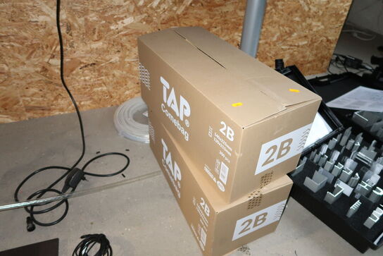 2 stk. kasser med boblekuverter TAP ComeBag