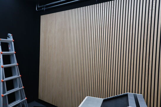 Div. Akustikpaneler (køber skal selv tage dem ned)