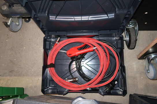 4 stk. kasser med div. Værktøj