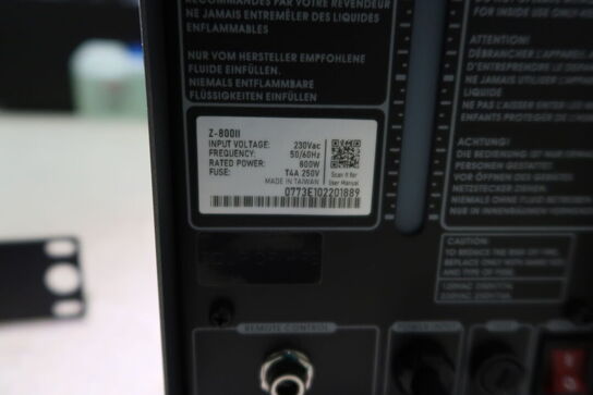 Røgmaskine ANTARI Z-800II