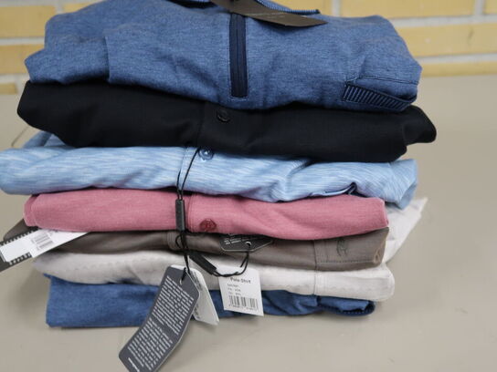 7 stk. Poloer/trøjer 6XL, RAGMAN, ROBERTO JEANS, CLIPPER, ID