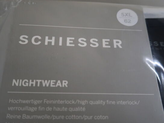 5 stk. Nattøj 5XL, SCHIESSER NIGHTWEAR