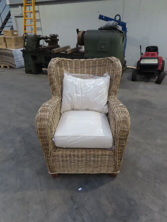 Kurvestol med hynder NOVA SOLO