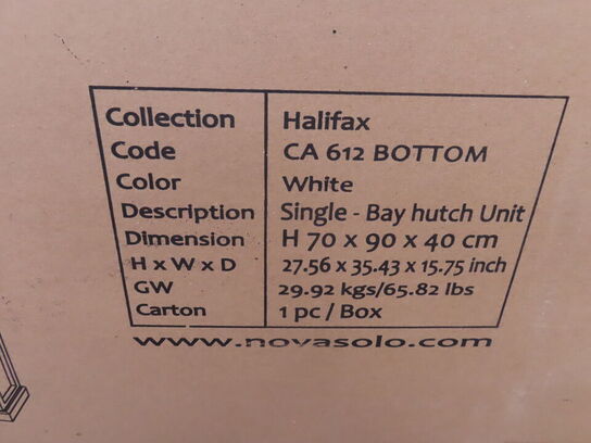 Bogreol NOVA SOLO HALIFAX CA 612 BOTTOM