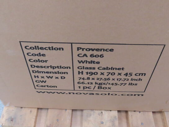 Glas skab NOVA SOLO PROVENCE CA 606