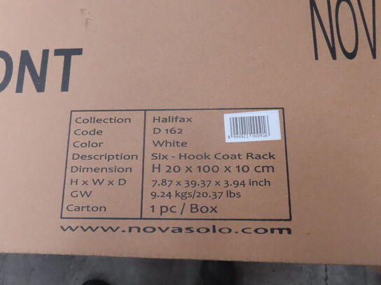 Knagrække NOVA SOLO HALIFAX B 162