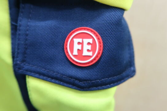 1 stk. Engel | Safety EN ISO 20471 buks med hængelommer | Gul/marine | 76