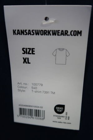 3 stk. Kansas | T-shirt 7391 | Mørk marine | XL