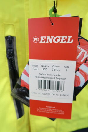 1 stk. Engel | Safety vinterjakke | Gul/blå | L