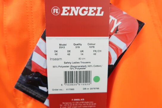 1 stk. Engel | Safety Light damebuks | Orange/mørk grå | 42
