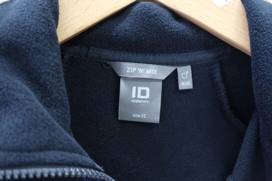 1 stk. ID I Fleece I Sort I XS