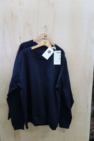 2 stk. Tiger Cottons I Sweatshirt I Marine I 3XL
