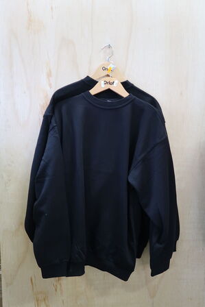 2 stk. ID I Sweatshirt I Sort I L