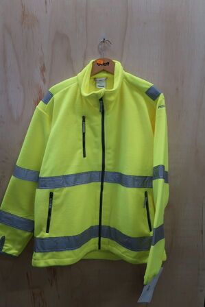 1 stk. Fristads | Hi Vis fleece jakke kl.3 4400 | Gul | XL