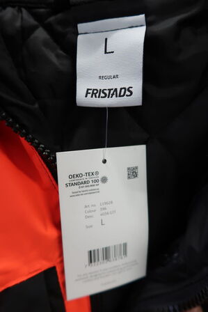 1 stk. Fristads | Hi Vis Airtech® 3-i-1 parka jakke kl.3 4 | Rød/sort | L