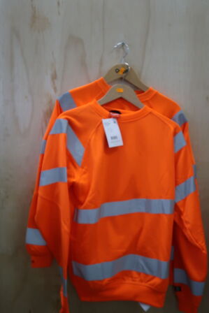 2 stk. Fristads | Hi Vis sweatshirt kl.3 7446 | Orange | M