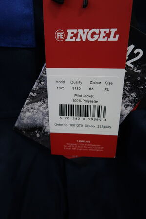 1 stk. Engel | Pilot Jakke | Marine | XL