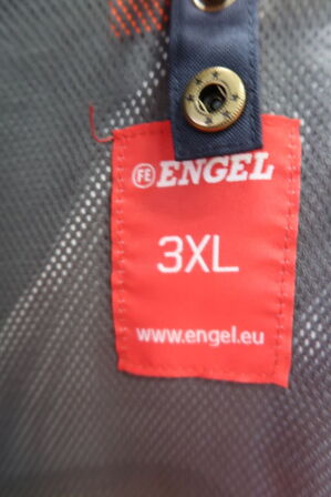 1 stk. Engel | Safety EN 20471 parka skaljakke | Orange/marine | 3XL