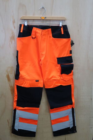 1 stk. Mascot | MASCOT® Kendal Bukser med knælommer | Orange/mørk marine | 82C49