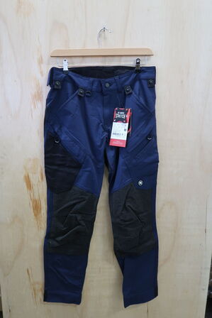 1 stk. Engel | X-treme håndværkerbuks med 4-vejs stræk | Mørk blå | 88