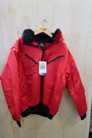 1 stk. Portwest | Pilotjakke | Rød | 2XL