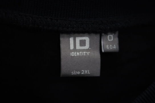 2 stk. ID I Sweatshirt I Sort I 2XL 