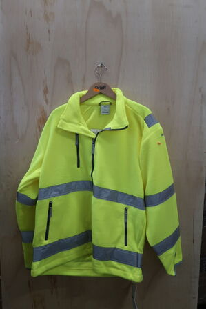 1 stk. Fristads | Hi Vis fleece jakke kl.3 4400 | Gul | XL