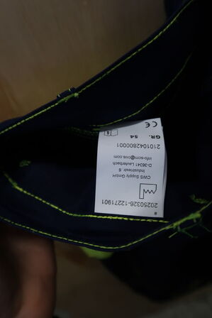 1 stk. Cws I Arbejdsbukser I Blå I 54