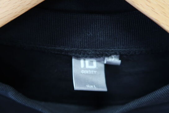 2 stk. ID I Sweatshirt I Sort I L