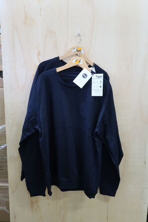 2 stk. Tiger Cottons I Sweatshirt I Marine I 3XL