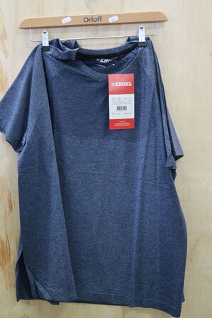 3 stk. Engel | X-treme sømløs T-shirt | Blå melange | 2XL/3XL