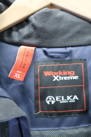 1 stk. Elka | Jakke | Marine/sort | XL